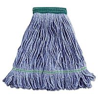 O'Dell Super Loop Wet Mop Head, Cotton/Synthetic, Medium Size, Blue, New