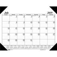 House of Doolittle 2019-2020 Monthly Desk Pad Calendar, Academic, Economy, 22 x 17 Inches, July - August (HOD12502-20)