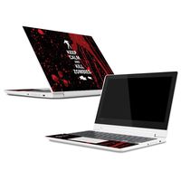 Mightyskins Skin Compatible with Lenovo Chromebook C330 (2018) - Kill Zombies | Protective, Durable, and Unique Vinyl Decal Wrap Cover | Easy to Apply, Remove, and Change Styles | Made in The USA
