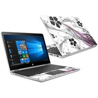 MightySkins Skin Compatible with HP Pavilion x360 15.6" (2018) - Gray World | Protective, Durable, and Unique Vinyl Decal wrap Cover | Easy to Apply, Remove, and Change Styles | Made in The USA