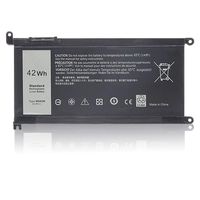 New WDX0R Laptop Battery for dell Inspiron 15 5565 5567 5568 5578 7560 7570 7579 7569 13 5368 5378 7368 7378 17 5765 5767 5770 Series Notebook Battery Fits 3CRH3 T2JX4 FC92N CYMGM -12 Months Warranty
