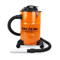 BACOENG 5.3-Gallon Ash Vacuum Cleaner with Double Stage Filtration System. Standard Ash Vac