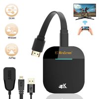 WiFi Display Dongle, FayTun 4K Wireless HDMI Display Adapter, 5G WiFi Wireless Display Receiver, iPhone iPad Laptop Android Phones Miracast Dongle for TV, Projector, Monitor, HDMI Devices