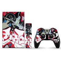 MightySkins Skin Compatible with NVIDIA Shield TV Pro - Graffiti Mash Up | Protective, Durable, and Unique Vinyl Decal wrap Cover | Easy to Apply, Remove, and Change Styles | Made in The USA