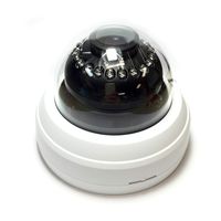 HD-SDI Dome Camera with 4.3mm Fixed Lens, 2MP, 1080p@30FPS/720p@60FPS, 20 IR LEDs, x127 Digital Zoom, Sony CMOS, 12V DC - Business Grade HD SDI Indoor Security Camera (Black)