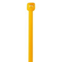 Partners Brand PCT145H Colored Cable Ties, 50#, 14", Fluorescent Orange (Pack of 1000)