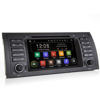 Android 7.1.1 Two Din 7 Inch Multimedia Car Stereo GPS Navigation Player With Canbus Wifi Radio FM Built-in Map Mirror Link For BMW E39 5 series E53 X5