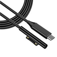 Surface Connect to USB-C Cable,USB-C Charging Cable 5FT,Compatible with USB-C PD Charger 15V for Microsoft Surface Pro 6/5th Gen/Pro 4/3,Surface Laptop 2,Surface Go,Surface Book,Surface Intel Core M3