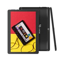 YUNTAB 10.1 inch Unlocked 3G Tablet Smartphone, Android OS, Support Dual SIM Cards, Quad Core Processor, 16GB Storage, IPS Touch Screen(Black)