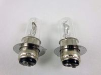 (Set of 2) 12V 35W Halogen Headlight Head Light Bulb for Scooter ATV Moped Quad Go Kart Motorcycle 4 Wheeler Dune Buggy Sandrail Taotao Sunl Coolster Roketa Jonway