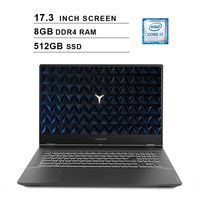 Lenovo 2019 Legion Y540 17.3 Inch FHD IPS Gaming Laptop (9th Gen Intel 6-Core i7-9750H up to 4.5 GHz, 8GB RAM, 512GB PCIe SSD, Nvidia GeForce GTX 1660 Ti, Bluetooth, WiFi, HDMI, Windows 10)