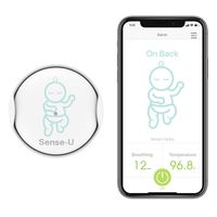 Sense-U Baby Monitor with Breathing Rollover Movement Temperature Sensors: Track Your Baby's Breathing, Rollover, Temperature(2019 Updated Version)