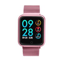 2018 P68 Smart Watch, Blood Pressure Blood Oxygen Heart Rate Monitor Wristwatch, Sports Tracker IP68 Smart watch for Men Women