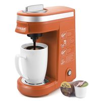 CHULUX Coffee Maker Single-Serve Coffee Machine for Capsule,Orange