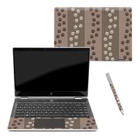 MightySkins Skin Compatible with HP Pavilion x360 14" (2018) - Paw Prints | Protective, Durable, and Unique Vinyl Decal wrap Cover | Easy to Apply, Remove, and Change Styles | Made in The USA