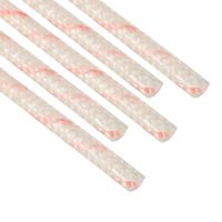 uxcell 5pcs Fiberglass Heat Shield Sleeve 1.5mm(1/16-inch) ID x 3ft Adjustable High Temp Shield Sleeving Pipe