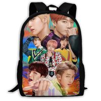 Bts Love Yourself Art Casual Backpack Daypack College Bag School Bag Laptop Bag Book Bag