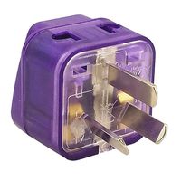 REGVOLT Grounded 2 in 1 AC Travel Plug Adapter For Australia China New Zealand Argentina Fiji Islands