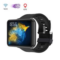 OOLIFENG Android 7.1 4G GPS Smart Watches, Bluetooth Fitness Tracker for Men Women, with 3GB+32GB, 5MP Camera, 2.86" Screen, WiFi, Heart Rate Monitor,Black