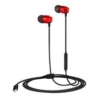 PALOVUE Lightning Earbuds Headphones Magnetic Earphones in-Ear MFi Certified with Microphone Controller Compatible iPhone 11 Pro Max iPhone X XS Max XR iPhone 8 P iPhone 7 P Earflow (Metallic Red)