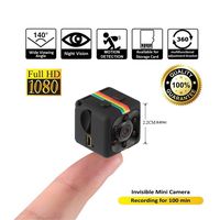 Gadgetise Wireless Mini Camera | WiFi Spy Camera for Indoor | Hidden Security Camera for Outdoor Surveillance | Video Recorder with 1080p HD Recording, Motion Detection and Night Vision