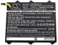 HENZENS 7300mAh Li-Polymer Battery Replacement EB-BT567ABA for Samsung SM-T567 , SM-T567V , Galaxy Tab E 9.6 XLTE ,SM-T560NU