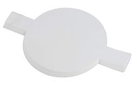 100 Sheets - 8 Inch Baking Parchment Paper Rounds with Easy Lift Tabs, White