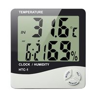 HTC-1 Temperature & Humidity Thermo Hygrometer Along with Calibration Certificate