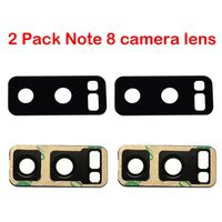 2 Pack Note 8 Back Rear Camera Glass Lens Replacement for for Samsung Galaxy Note 8 N950 + Adhesive Tape
