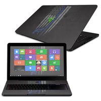 MightySkins Skin Compatible with Razer Blade Pro 17" - Thin Blue Line K9 | Protective, Durable, and Unique Vinyl Decal wrap Cover | Easy to Apply, Remove, and Change Styles | Made in The USA