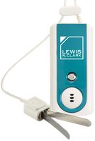 Lewis N Clark Travel Door Alarm + Window Guard Portable Home Security System Battery Operated for Hotel, Bedroom, Apartment & Dorm, with Built in LED Flashlight, Blue