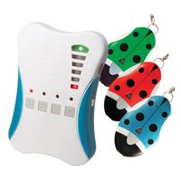 Ardi 2.4GHz Digital RF Guardian Angel, 807G3, 1 Base Unit & 3 Tag Units. Kid Tracker/Smart Direction & Distance Indicator/500M Effective Distance/Proximity Alarm Function/Mute Mode. Made in Taiwan