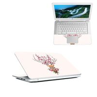 Mightyskins Skin Compatible with Hp Chromebook 14" (2018) - Spring Deer | Protective, Durable, and Unique Vinyl Decal Wrap Cover | Easy to Apply, Remove, and Change Styles | Made in The USA