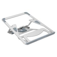 TOROTON Laptop Stand, Aluminum Portable Foldable Laptop Support Stand, Adjustable Ventilated Stand Holder Compatible with Apple Mac MacBook 10 to 14 Inch Notebook