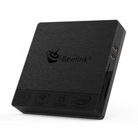 BoLv MINI Computer, Beelink BT3 Pro 4GB/64GB MINI PC, Intel Atom X5-Z8350 PC Desktop 4K 64Bit Dual WiFi BT 4.0 1000Mbps LAN Support Windows home 10 [Dual Output-VGA&HDMI]