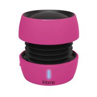 iHome Bluetooth Rechargeable Mini Speaker System - Purple