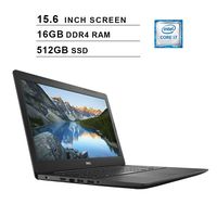 2020 Dell Inspiron 15 5000 Newest 15.6 Inch FHD 1080P Premium Laptop, Intel Core i7-7500U up to 3.5 GHz, Intel HD 620, 16GB DDR4 RAM, 512GB SSD, WiFi, Bluetooth, HDMI, Windows 10 Home