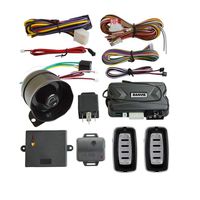 BANVIE 1-Way Car Security Alarm System with Remote Engine Start