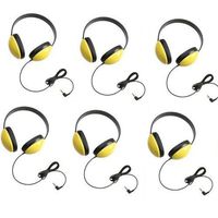 Califone 2800-YL Listening First Headphones in Yellow