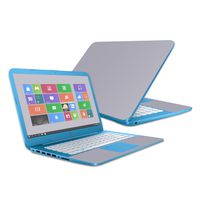 Mightyskins Skin Compatible with Hp Stream 14" (2016) - Solid Gray | Protective, Durable, and Unique Vinyl Decal Wrap Cover | Easy to Apply, Remove, and Change Styles | Made in The USA