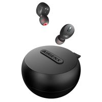 True Wireless Earbuds, AirienX X8 Continuous 25H Cyclic Playtime Bluetooth 5.0 Wireless Earbuds with Wireless Charging Case, Stereo Earbuds with Volume Control and Built-in Mic