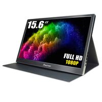 Portable HDMI Monitor,15.6 inch 1920x1080 Resolution with Dual HDMI Interface USB Powered Compatible PS3/PS4 XBOX360 Computer Laptop Raspberry pi 1 2 3,Prechen