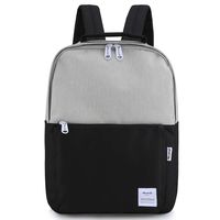Himawari Travel School Backpack with Laptop Compartment for Adults 17 Inch Large Waterproof,Black&Grey