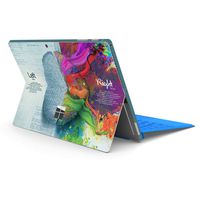 ProElife Left Right Brain Protective Decal Sticker Ultra Slim Surface Decal Skin for 12.3'' Microsoft Surface Pro 6 2018 / Pro 5 2017 / Pro 4 12.3-Inch (Not Fit for Surface Pro 7) (Science)