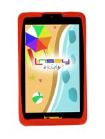 LINSAY 7" Kids Funny Tablet HD Screen Quad Core Bundle with Red Kids Defender Case Ultra-Protection - Camera Newest Android Operation System Thousands of Free Kids Applications. Google Certified