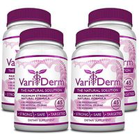 VariDerm: The Varicose and Spider Vein Solution (4 Bottles) Improves Appearance of Varicose & Spider Veins - Relieves Varicose Vein Discomfort, Pain & Strain. Supports Healthy Vein Tissue Development