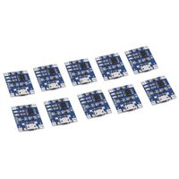 10pcs Micro USB 5V 1000mA Lithium Battery Charger Protection Module Charging Board