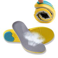 Shoe Insoles Orthotic Insoles, Pawaca Breathable Shock Absorbent Memory Foam Insoles, Best Insoles for Men and Women for Everyday Use (1 Pair)