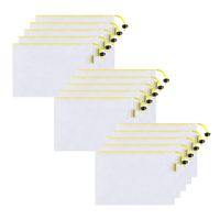 Ecowaare 15 Pack Reusable Produce Bags, Premium Washable Mesh Bags for Grocery Shopping Fruit Vegetable Toys Storage, with Tare Weight - Small Size 12"x8"