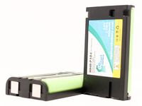 2 Pack - Replacement for Panasonic KX-TG5240 Battery - Compatible with Panasonic Cordless Phone Battery (800mAh 3.6V NI-MH)